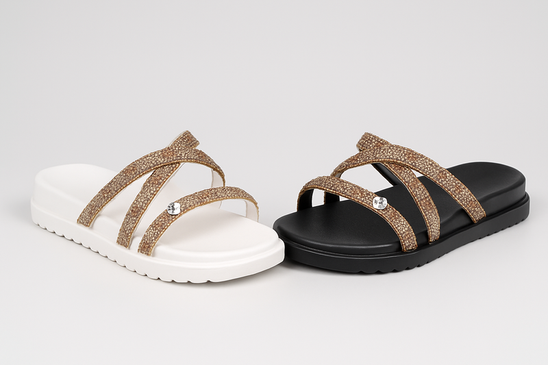 Kit 2 pares papete feminina