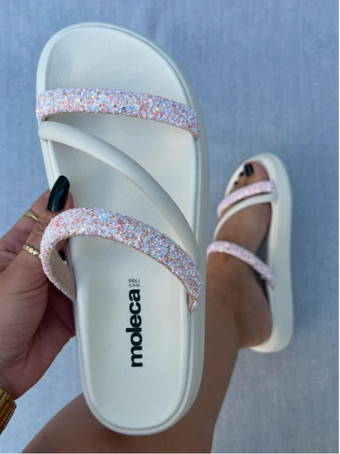 Kit 2 pares papete feminina